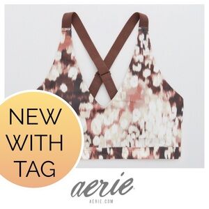NEW Aerie Strappy Back Sports Bra